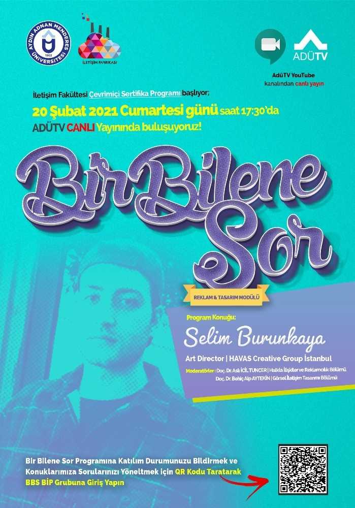 “Bir Bilene Sor” Adü Tv Canlı Yayını İle Başlıyor 