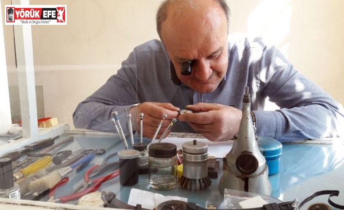 40 yıldır mesleğini ara vermeden sürdürüyor