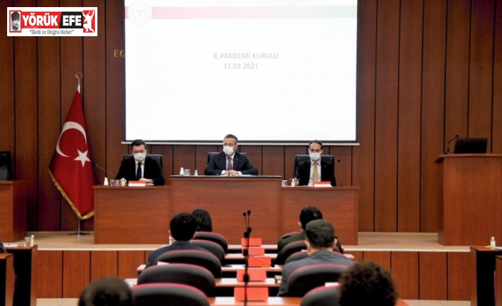 Aydın’da Pandemi Kurulu Toplandı