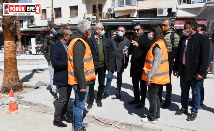 Başkan Günel, çalışmaları yerinde inceledi