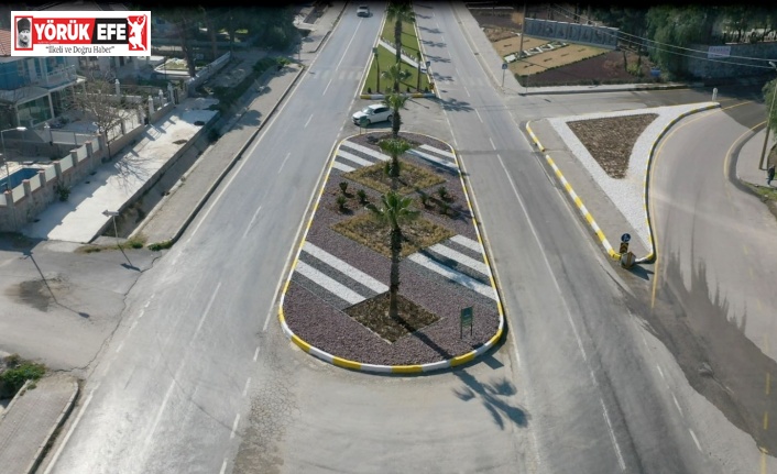 Çevre yolu peyzaj düzenlemesi ile örnek oluyor