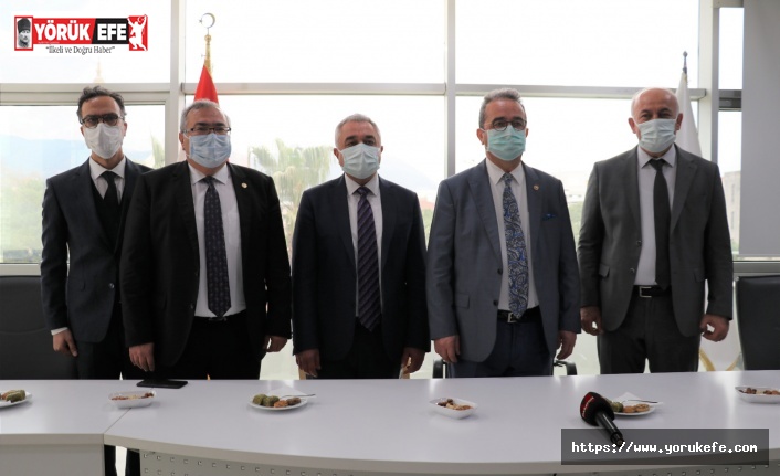 CHP’Lİ VEKİLLER TEZCAN VE BÜLBÜL’DEN,  BAŞKAN TUNCEL’E TEŞEKKÜR