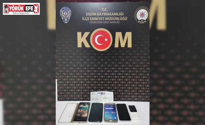 Didim’de Sahte çekle dolandırıcılık polise takıldı