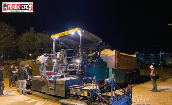 Enver Reis Caddesi’nde altyapı yenileme çalışmaları tamamlandı