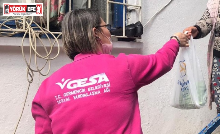 Germencik Belediyesi 1 ton taze fasulye dağıttı