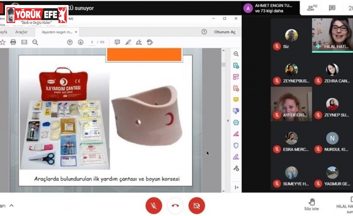 Koçarlı MYO’da ‘Temel İlkyardım Bilgisi’ eğitim semineri düzenlendi