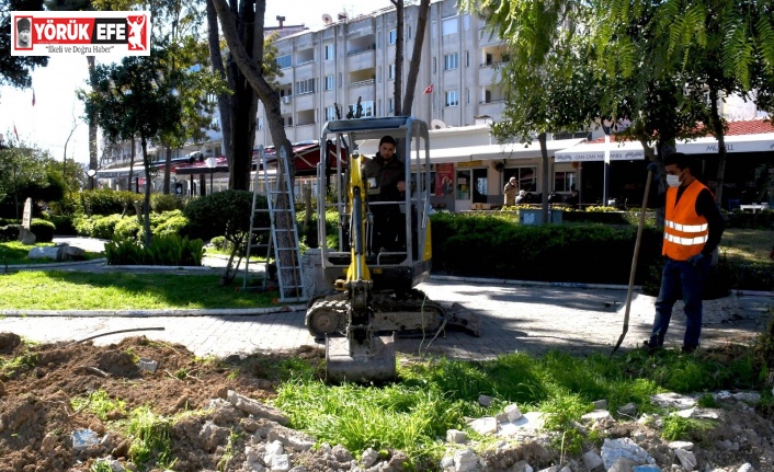 Kuşadası’nda “Yeşil Seferberlik” devam ediyor