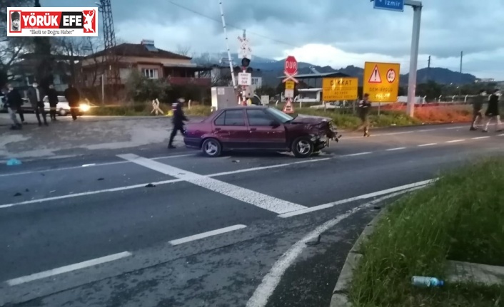 Ovaköy’de trafik kazası: 1’i ağır 5 yaralı