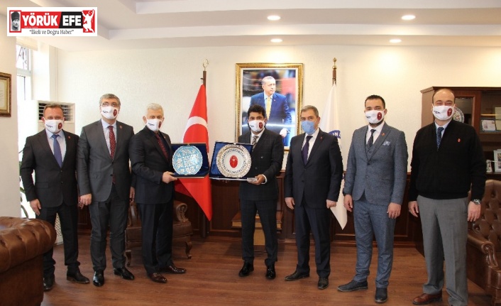 Türk Veteriner Hekimleri Birliği Rektör Aldemir ile görüştü