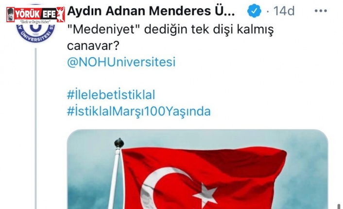 Üniversiteler, ‘İstiklal Marşı Zinciri’ etkinliğinde birlik oldu