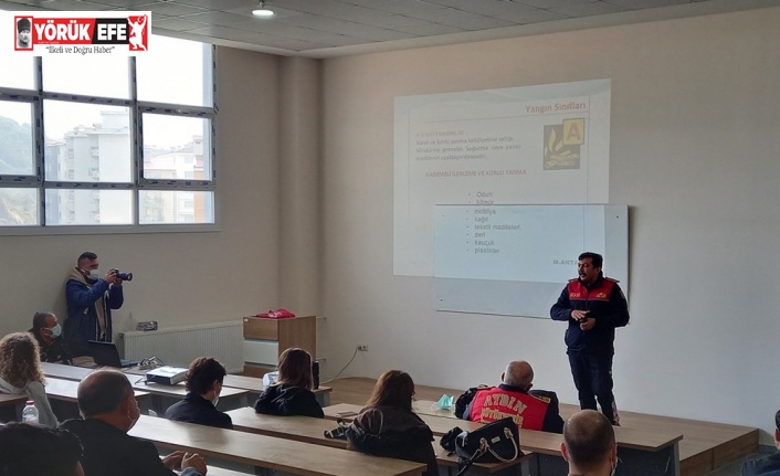 ADÜ tatbikatlara devam ediyor