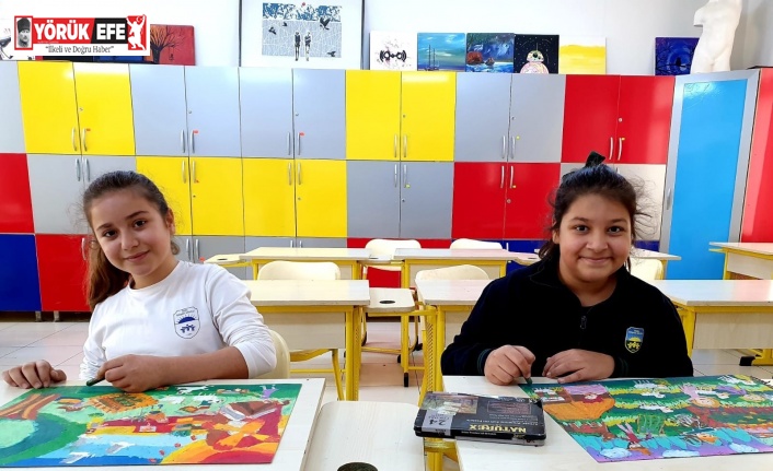 Altın Fırça Resim Yarışması’nda yılın okulu Başak Koleji oldu