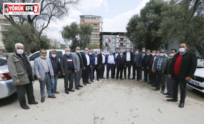 Aydın Büyükşehir Belediyesi Köşklü muhtarların taleplerini dinledi