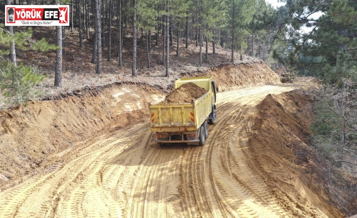 Aydın Büyükşehir Belediyesi yol yapım çalışmalarına devam ediyor