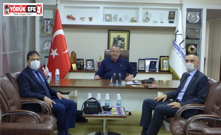 Aydın Sanayi ve Teknoloji Müdürü KUTO Başkanı Akdoğan ile görüştü
