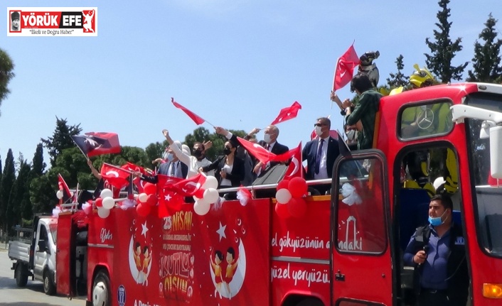 Başkan Atabay’dan 23 Nisan’da çocuklara sürpriz kutlama