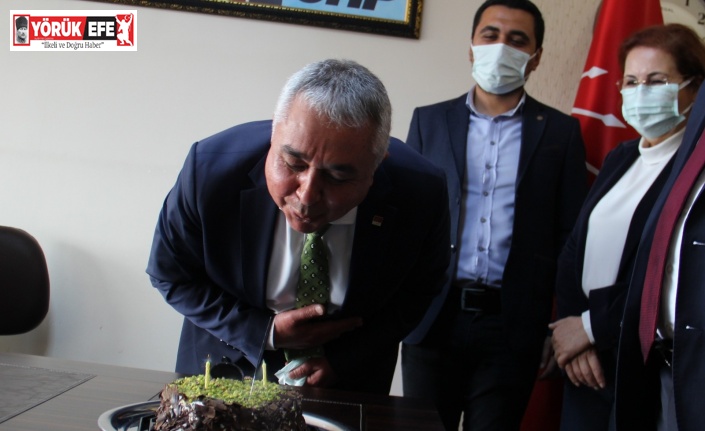 Başkan Çankır’a doğum günü sürprizi