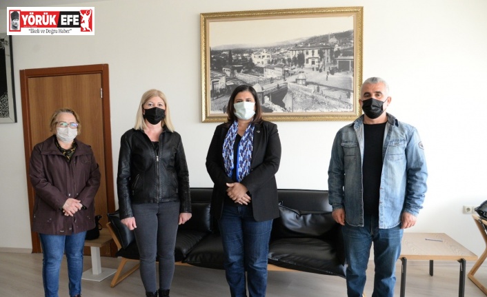 Başkan Çerçioğlu hayvanseverleri makamında ağırladı