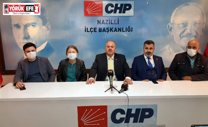 CHP Nazilli’de MYK tarafından atanan yönetim göreve başladı