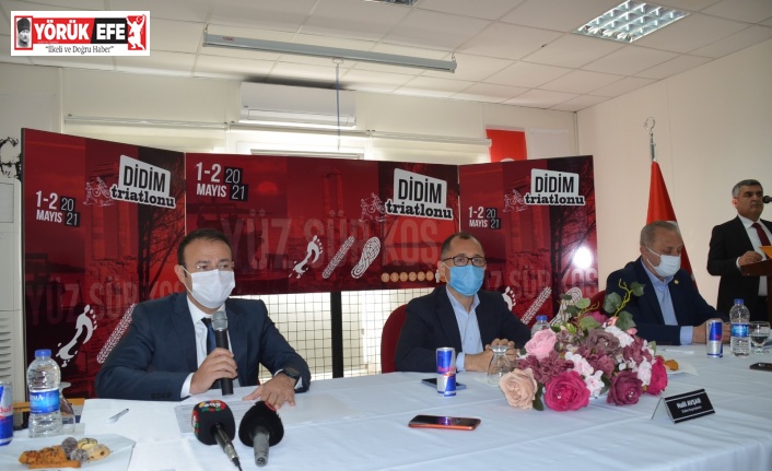 “Didim Triatlon Türkiye Kupası” yarışlarının tanıtımı yapıldı
