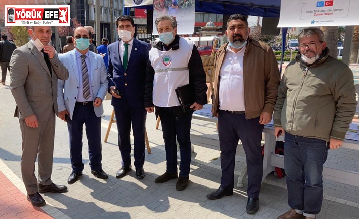 DOĞU TÜRKİSTAN’DA ÇİN ZULMÜNE İMZA KAMPANYASI