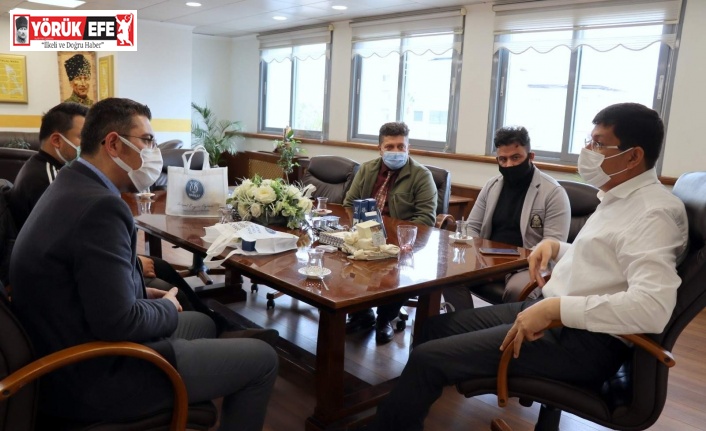 Gazeteciler Cemiyeti, Başkan Özcan’ı ziyaret etti