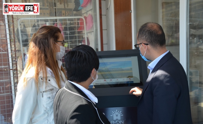 GEKA destek verdi; Didim’e tanıtım cihazı konuldu