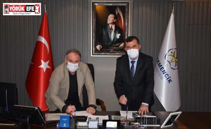 Germencik Belediyesi ve Germencik Tapu Müdürlüğü arasında protokol imzalandı