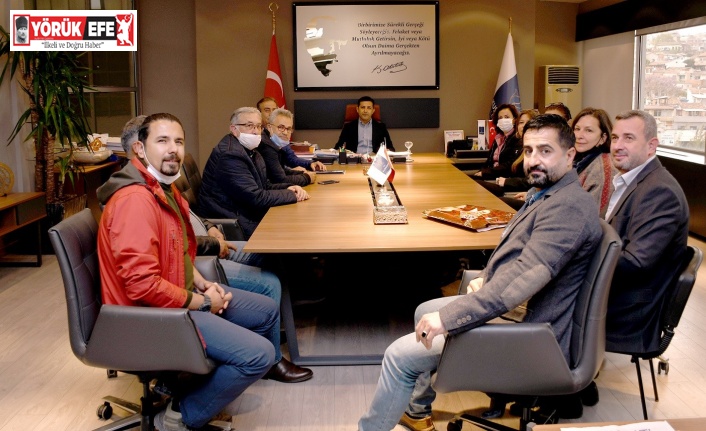 İmece-Der kurucuları Başkan Günel ile görüştü