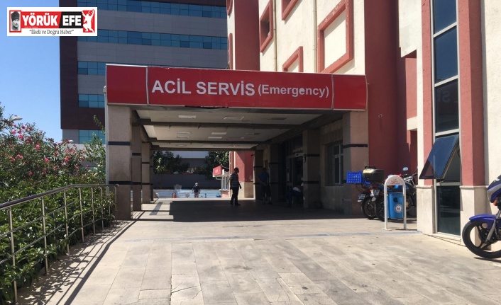 Kayınpeder gelinini sırtından vurdu