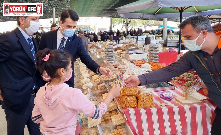 Kaymakam Alpay esnafı ve pazaryerini denetledi