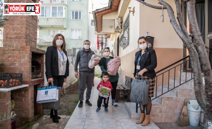 Kuşadası Belediyesi 3 Ayda 97 bebeğe “Hoş Geldin” dedi