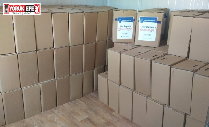 Kuşadası Belediyesi’nden 4 bin aileye Ramazan yardımı