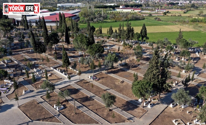 Nazilli’de mezarlıklar bakıma alındı