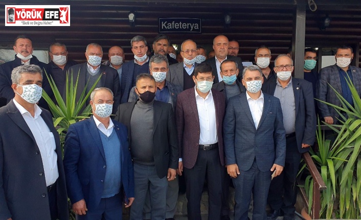 Nazillili muhtarlar ÖRKOOP’ta buluştu