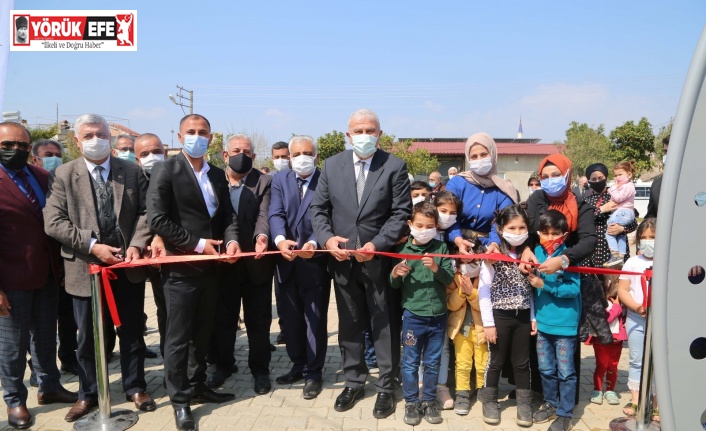 Ovaeymir çocuk parkı açıldı