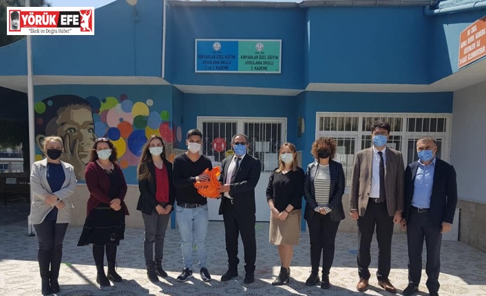 Özel Eğitim Okulu öğrencisi resim yarışmasında Aydın üçüncüsü oldu.