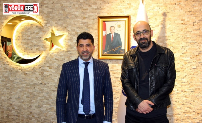 Yönetmen Onur Tan, ADÜ Rektörü Aldemir ile görüştü