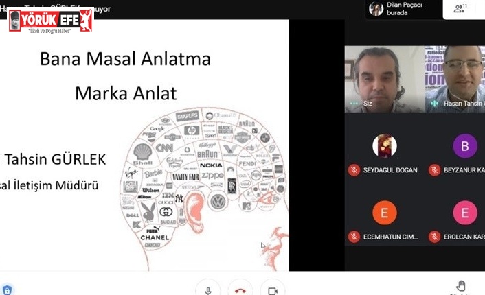 ADÜ’de ‘Bana Masal Anlatma, Marka Anlat’ semineri gerçekleşti