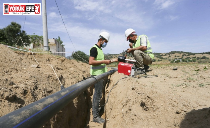 ASKİ Çöğürlük Mahallesi’nin içme suyu hattını yeniliyor