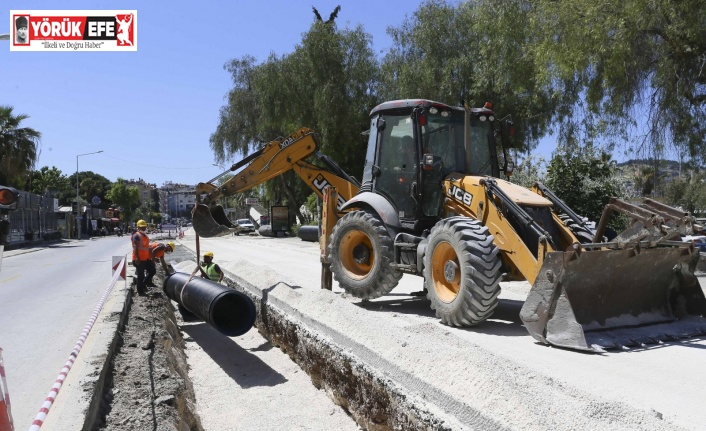 Aydın Büyükşehir Belediyesi Atatürk Bulvarı’nı yeniliyor
