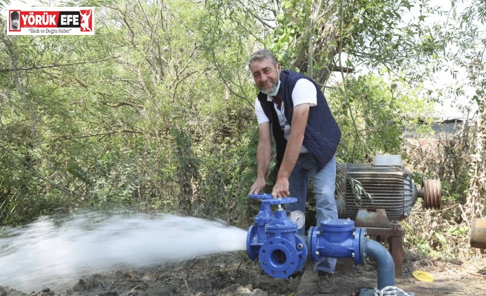 Aydın Büyükşehir Belediyesi kuraklıkla mücadele başlattı