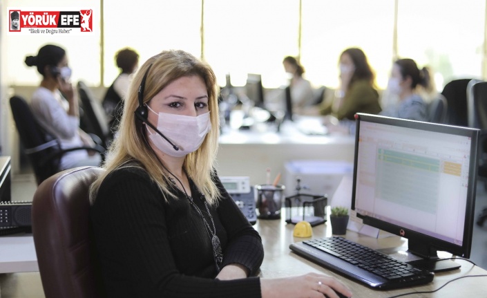 Aydın Büyükşehir Hızlı Çözüm Merkezi tam kapanmada 23 bin çağrıya cevap verdi