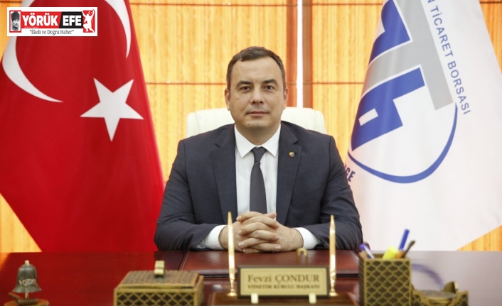 Aydın Ticaret Borsası Yönetim Kurulu Başkanı Fevzi Çondur, yeni desteklere ilişkin değerlendirmede bulundu