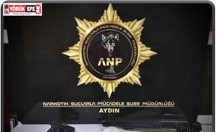 Aydın’da 1258 gram metamfetamin ele geçirildi