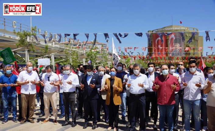 Aydın’da İsrail protestosu