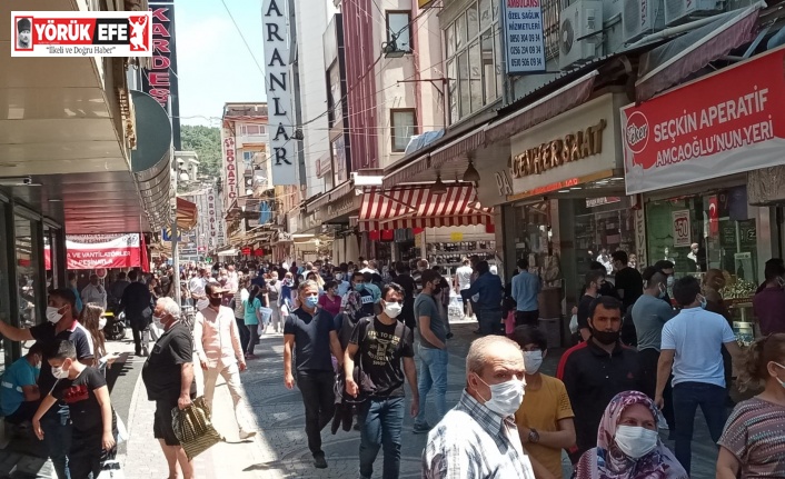Aydın’da tam kapanma sonrası yoğunluk yaşandı