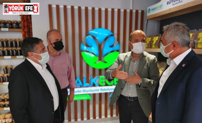 CHP heyeti Nazilli’de kuraklık ile ilgili incelemelerde bulundu