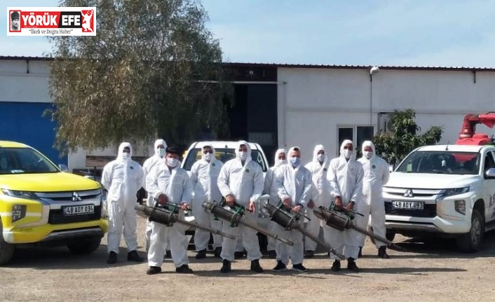 Didim Belediyesi ilaçlama faaliyetlerine devam ediyor