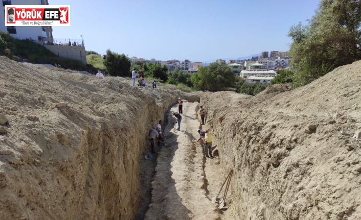 İnşaat temelinden M.Ö.1’inci yüzyıla ait su kemeri çıktı